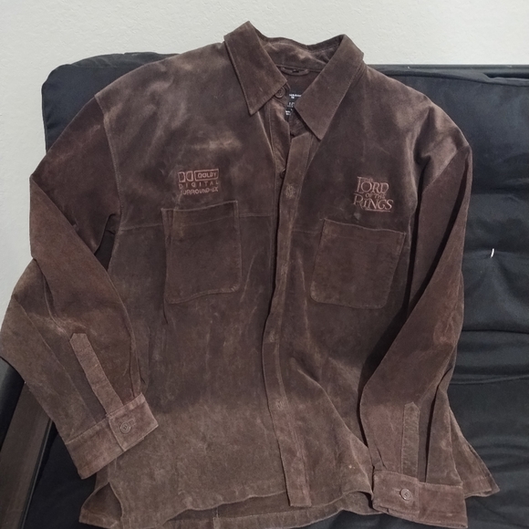 EXCLUSIVE! LOTR XL Leather Jacket (especially designed for New Line Cinema) - Picture 1 of 7